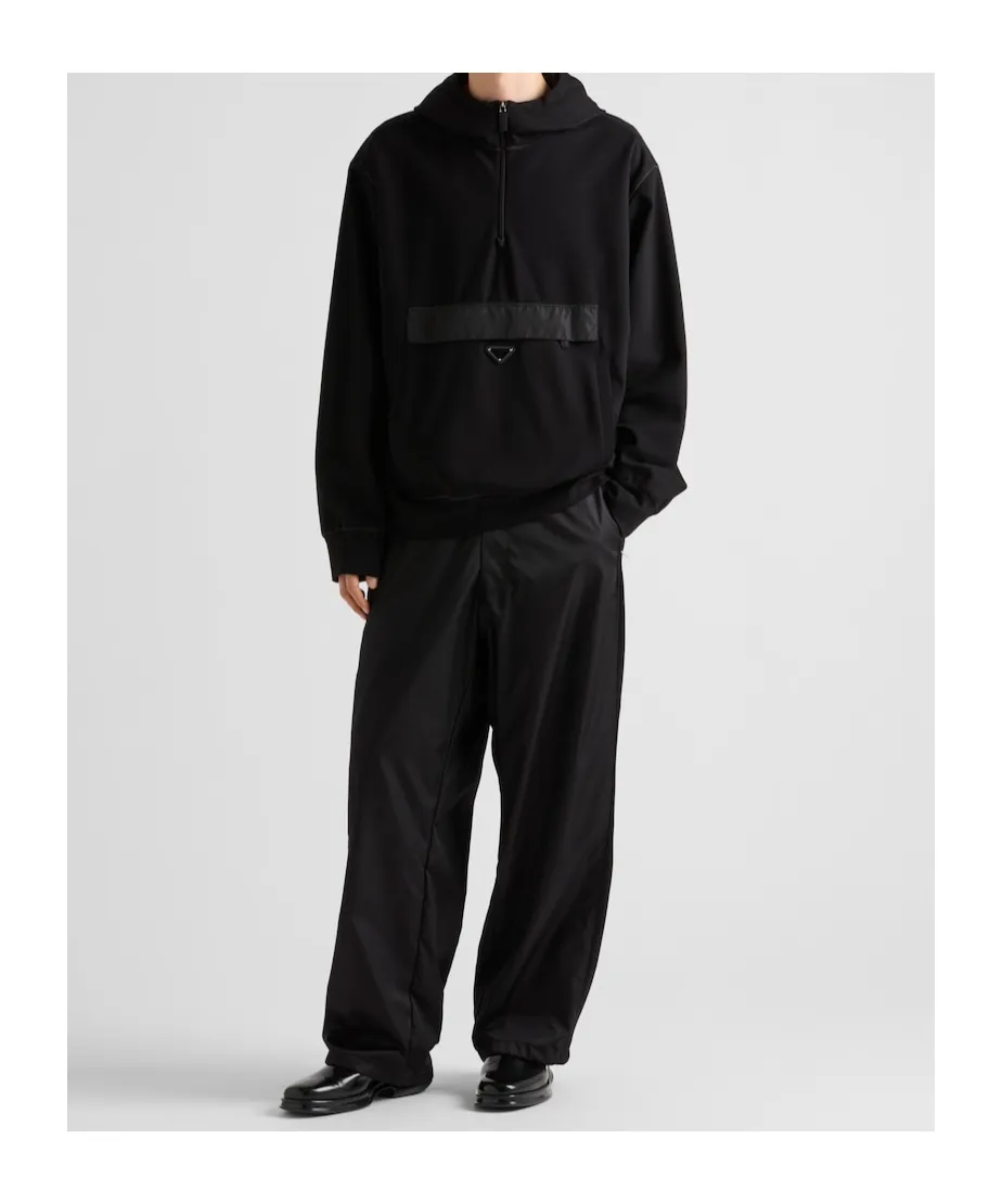 Technical Jersey Hoodie