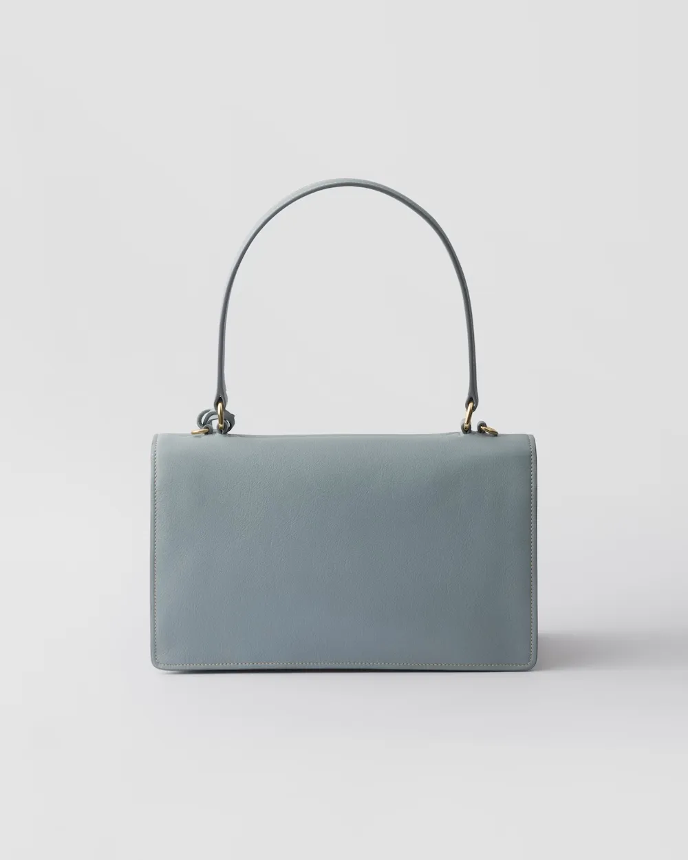 Logo-Engraved Medium Shoulder Bag