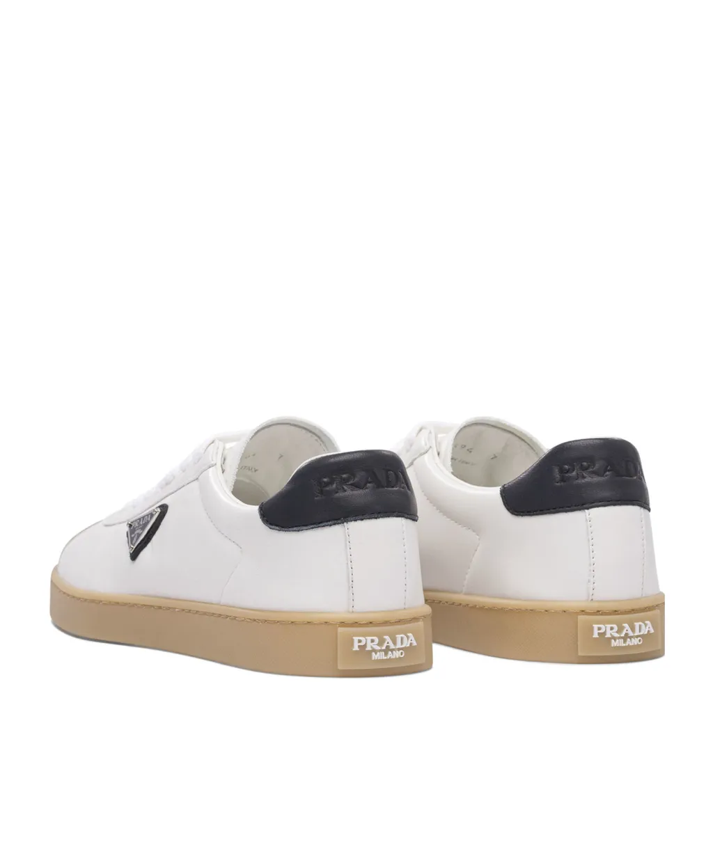 Logo Plaque Lace-Up Sneakers