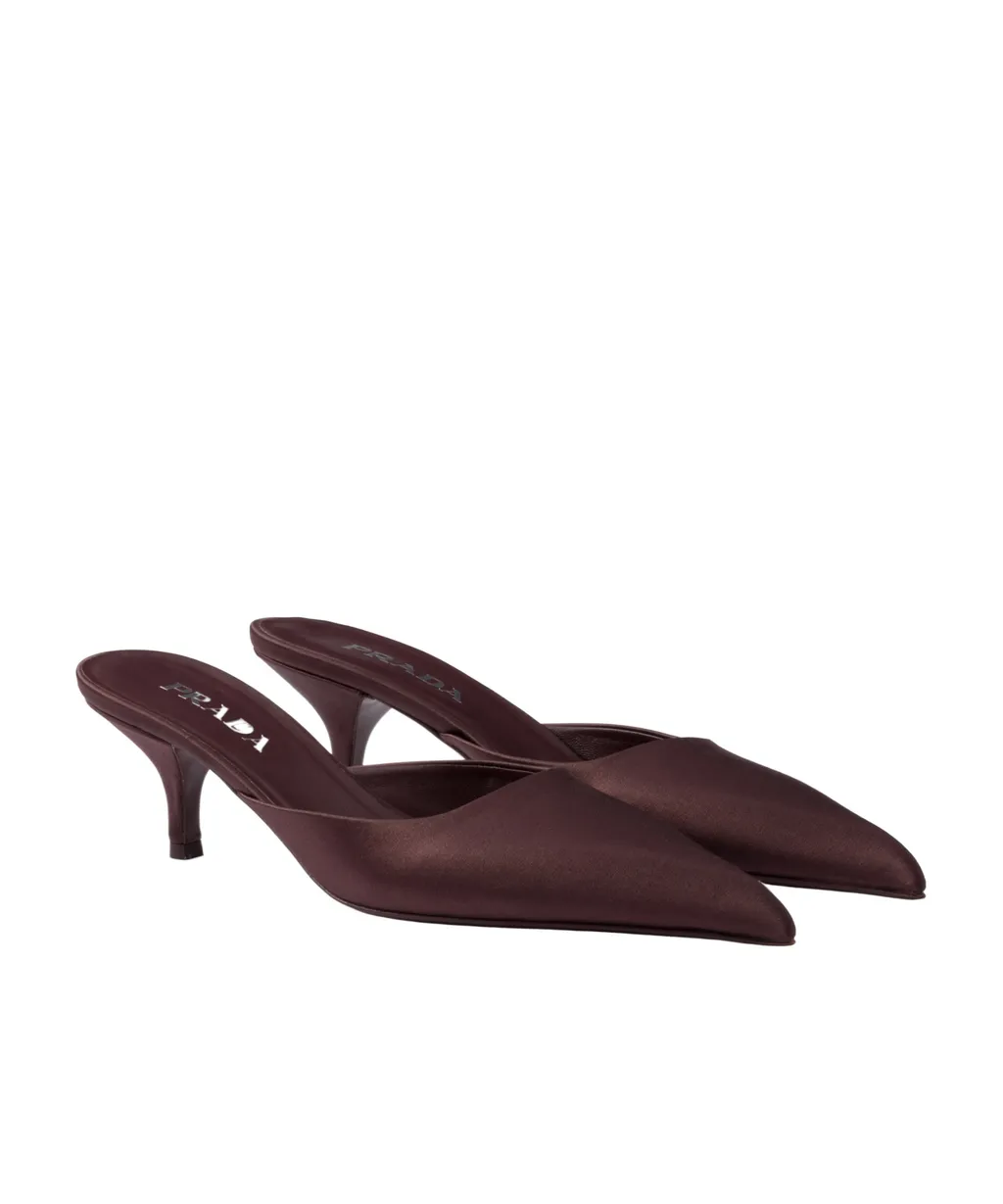 Pointed Toe Slip-On Mules