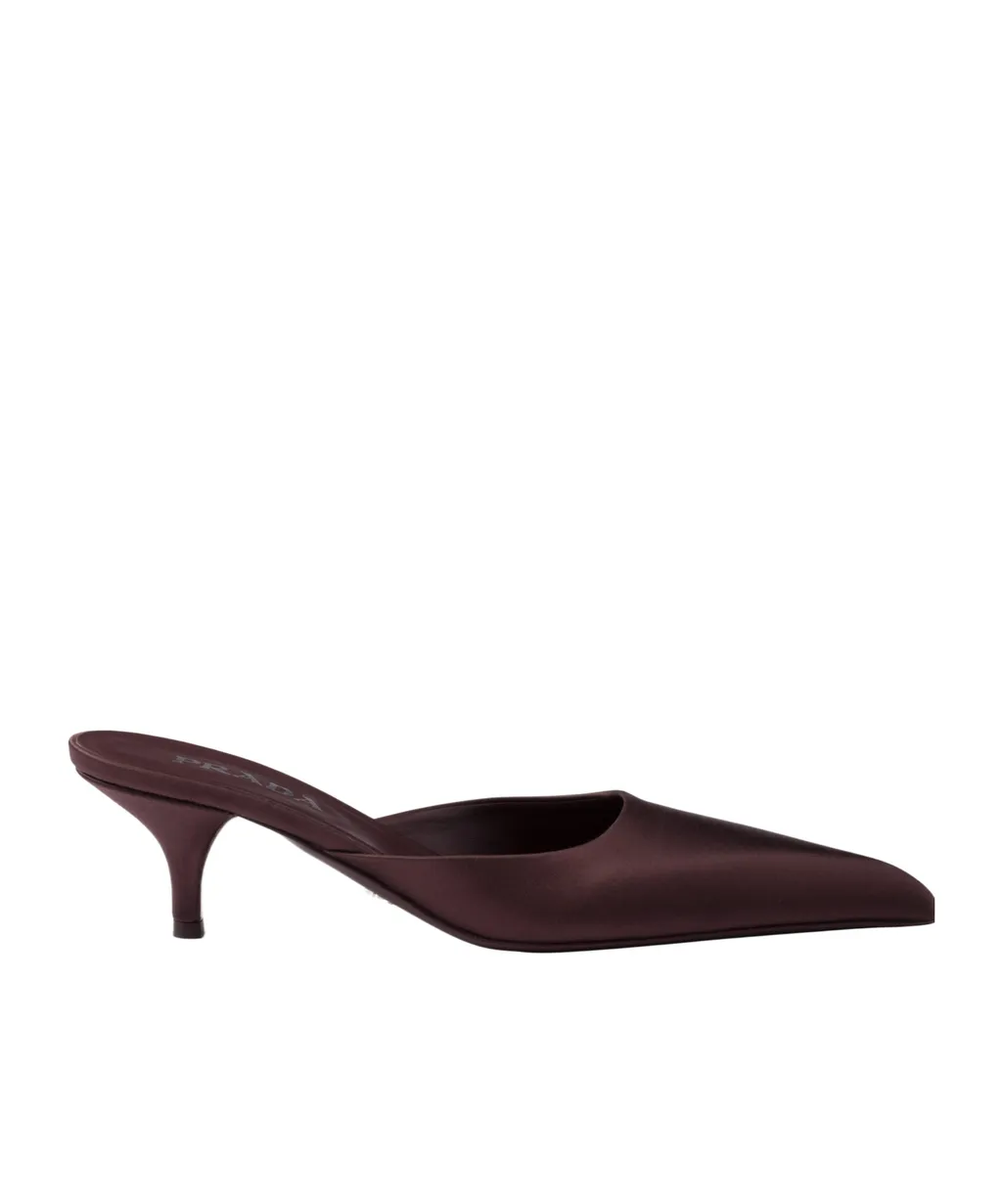Pointed Toe Slip-On Mules