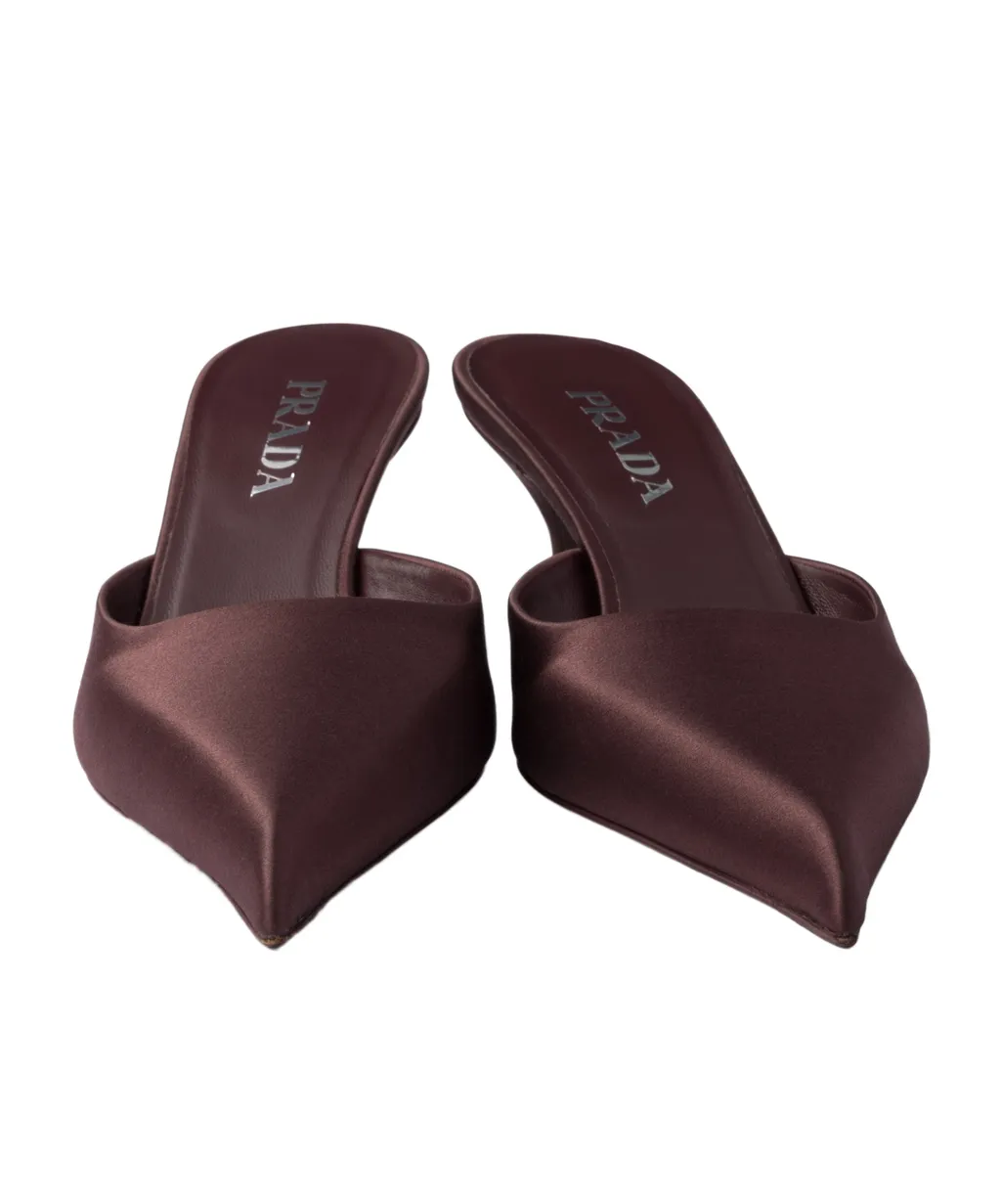 Pointed Toe Slip-On Mules