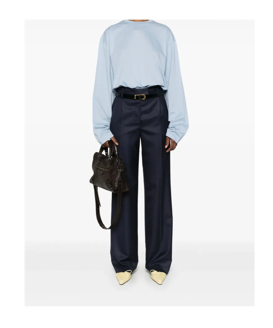 Drawstring-Hem T-Shirt