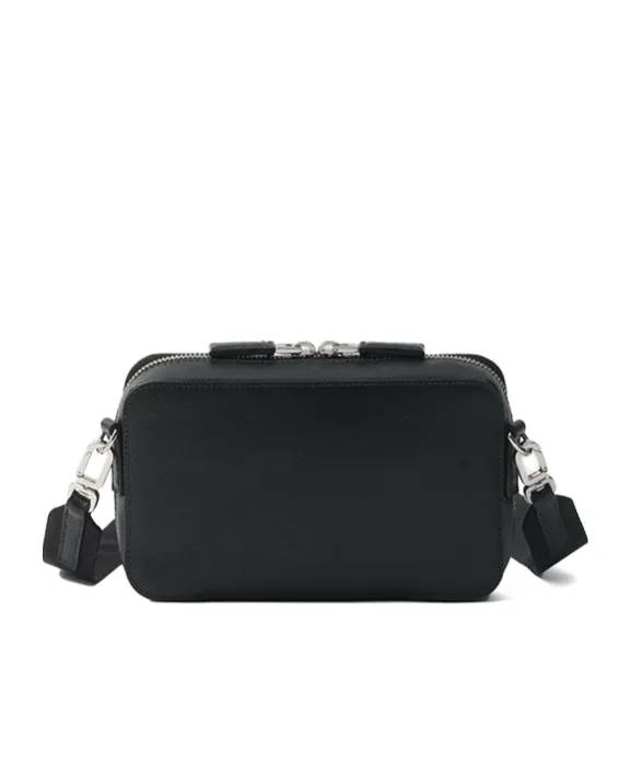 Brique Saffiano Leather Bag
