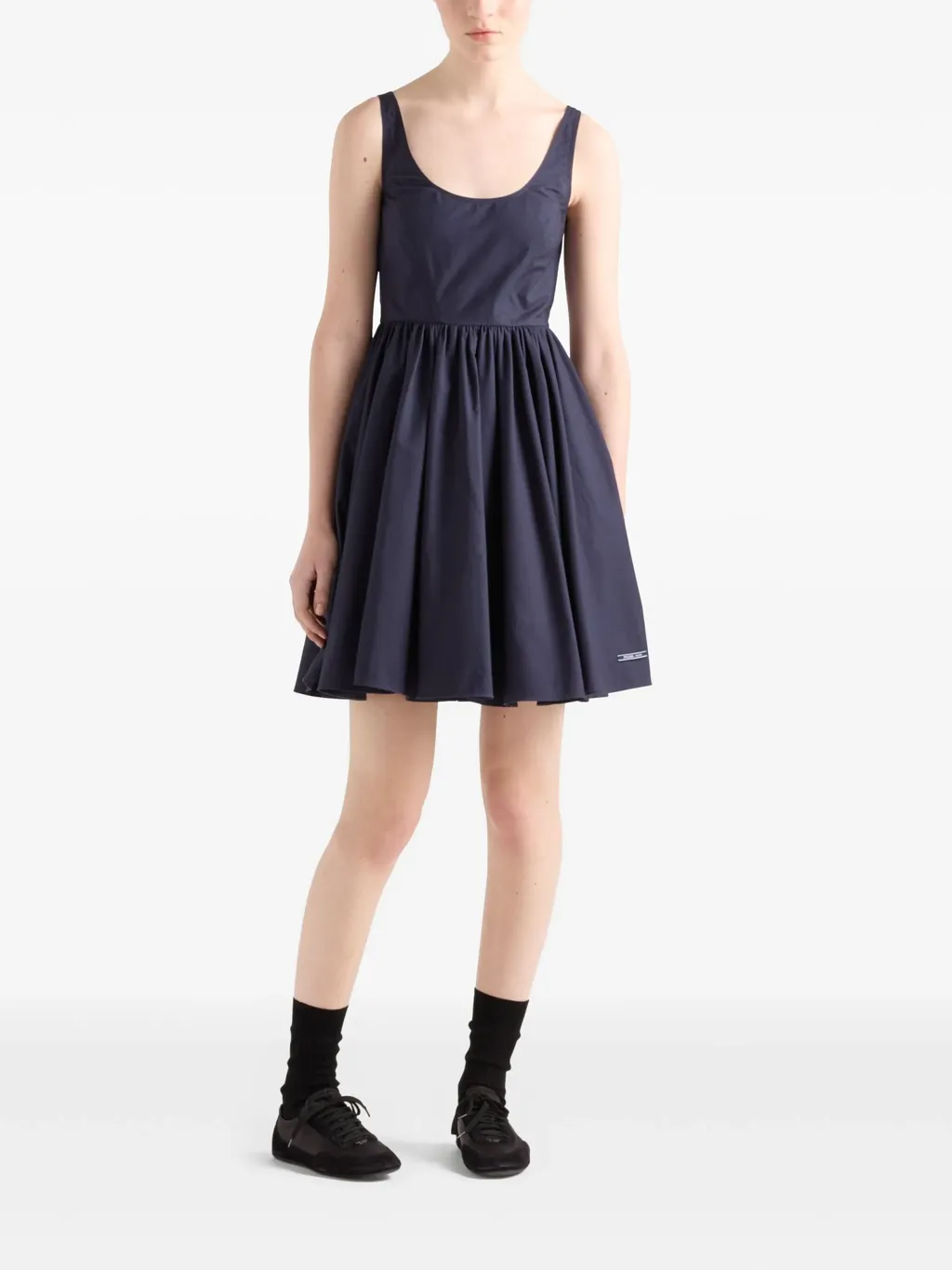 Scoop Neck Sleeveless Mini Dress