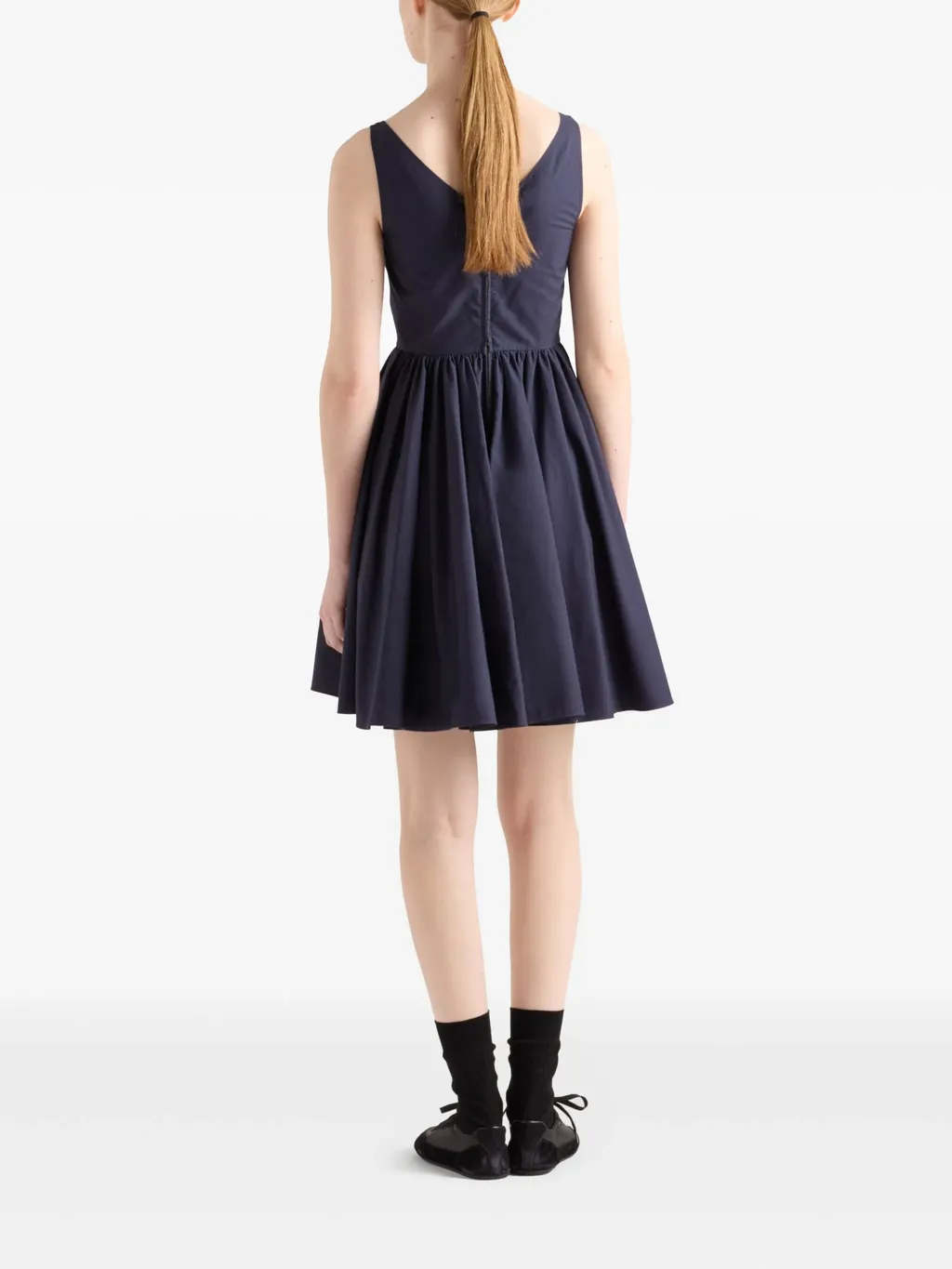 Scoop Neck Sleeveless Mini Dress