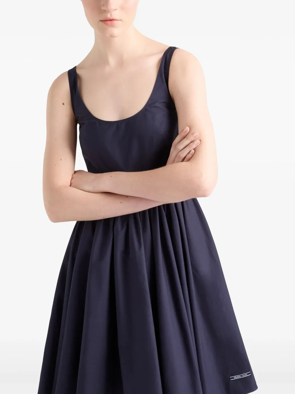 Scoop Neck Sleeveless Mini Dress