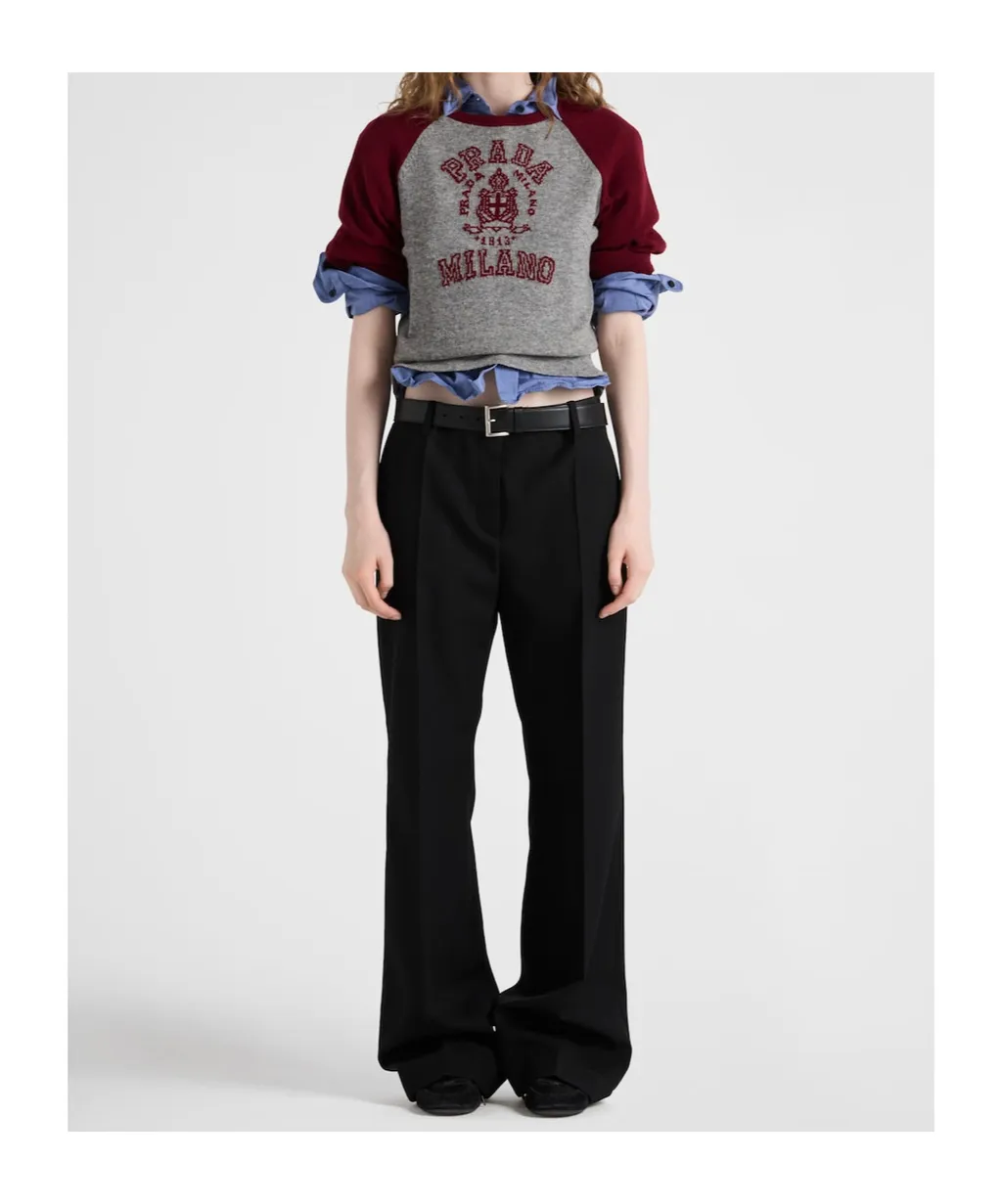 Turn-Up Hem Trousers