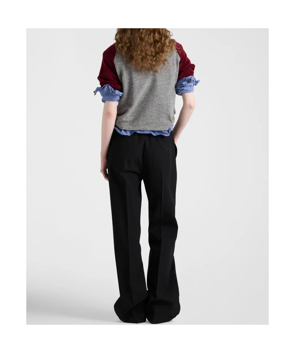 Turn-Up Hem Trousers
