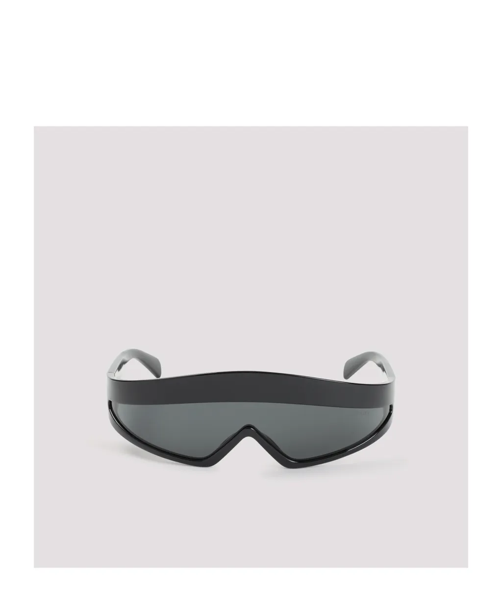 Shield-Frame Sunglasses