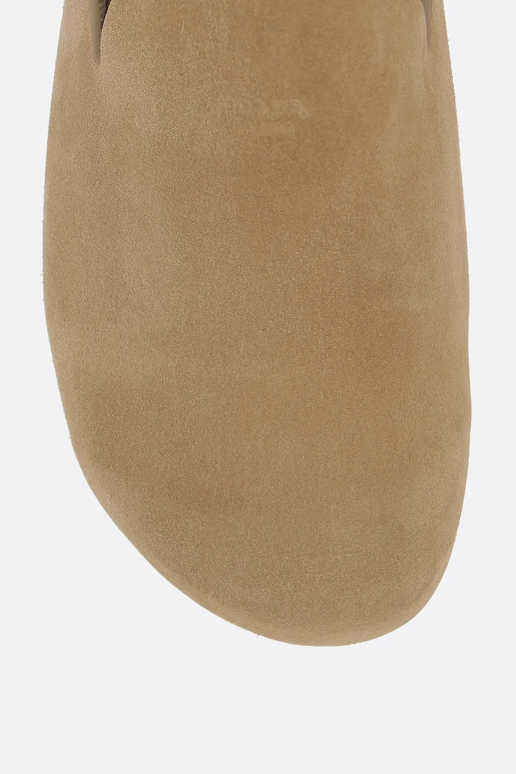 Logo-Embossed Round-Toe Slippers