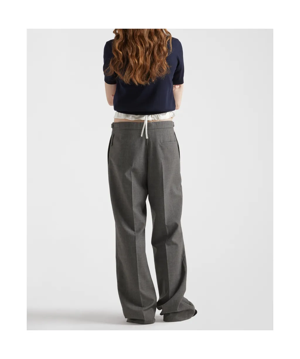 Crewneck Short-Sleeved Sweater