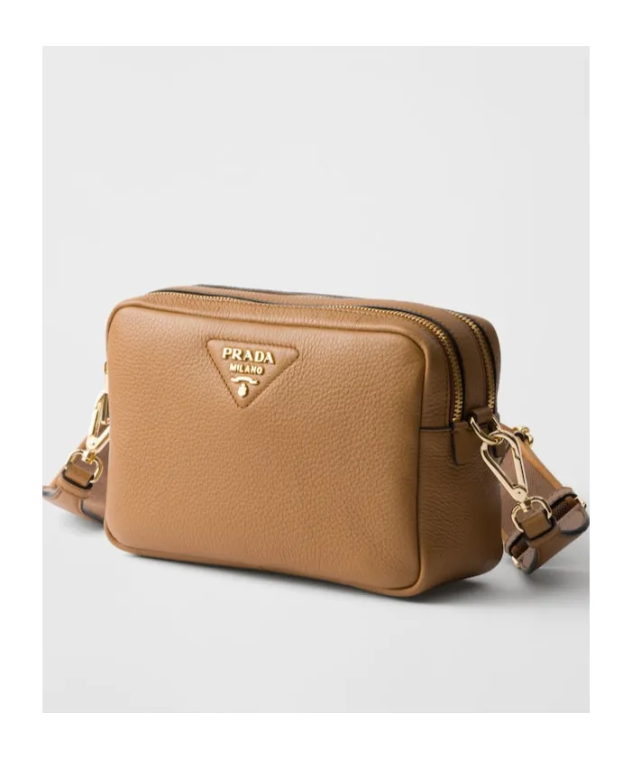 Logo Detailed Zipped Medium Crossbody Bag