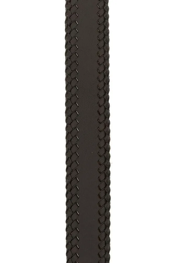 Braided Buckle Belt