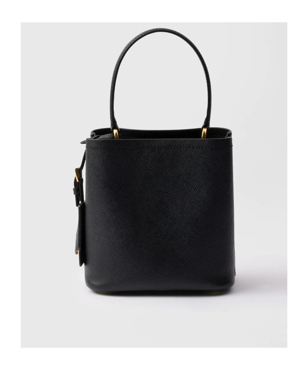 Triangle-Logo Bucket Bag
