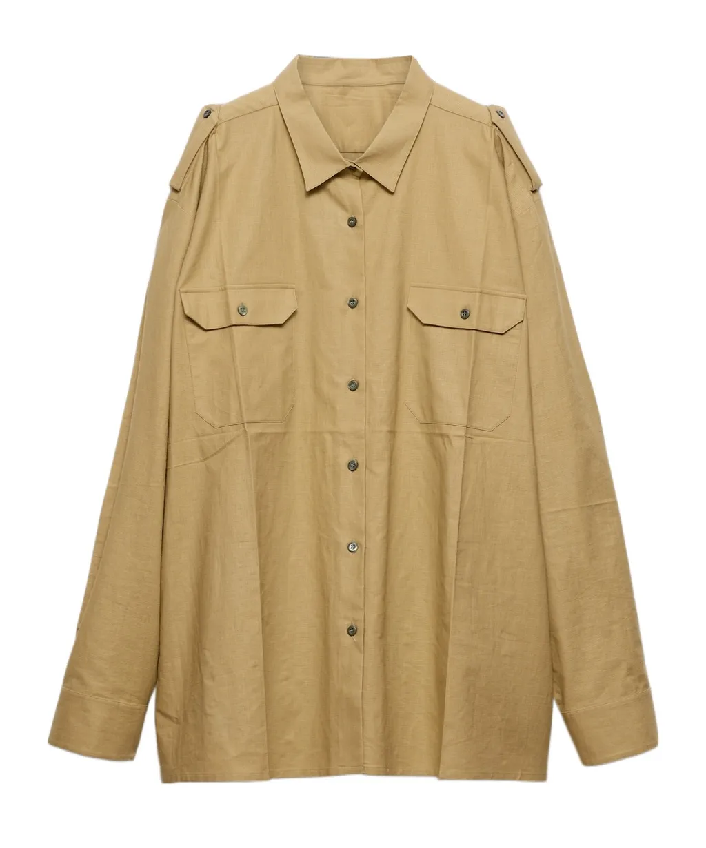 Oversized Cotton Shirt