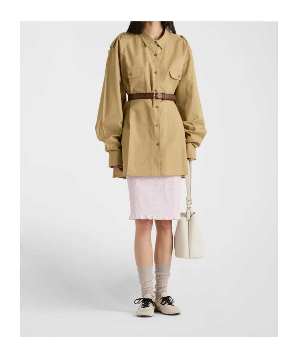 Oversized Cotton Shirt