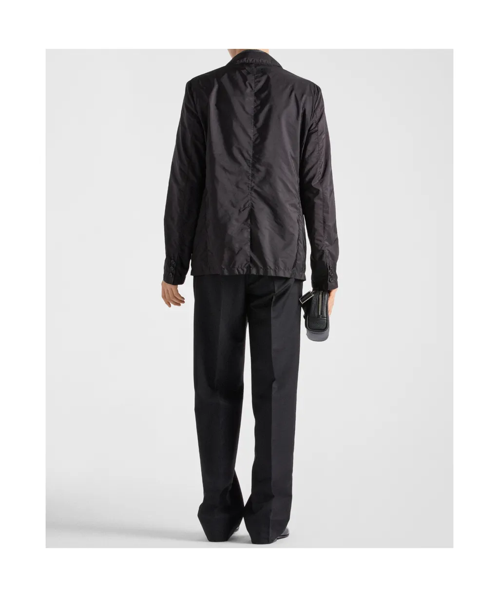 Re-Nylon Single-Breasted Tailored Blazer