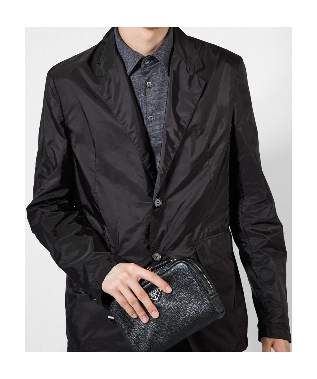 Re-Nylon Single-Breasted Tailored Blazer