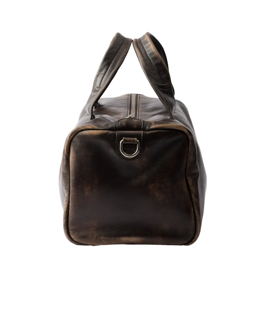 Small Nappa Leather Duffle Bag
