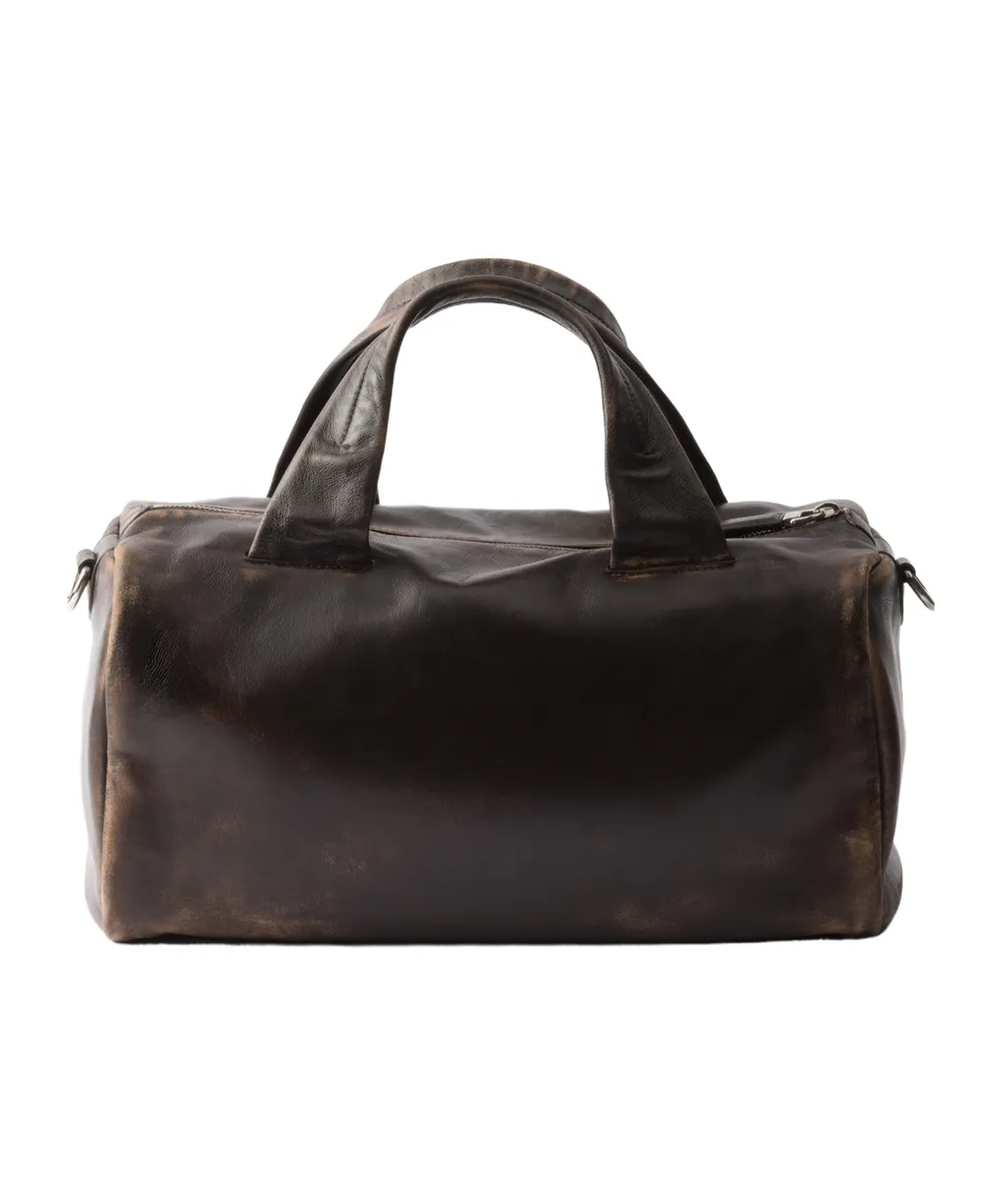 Small Nappa Leather Duffle Bag