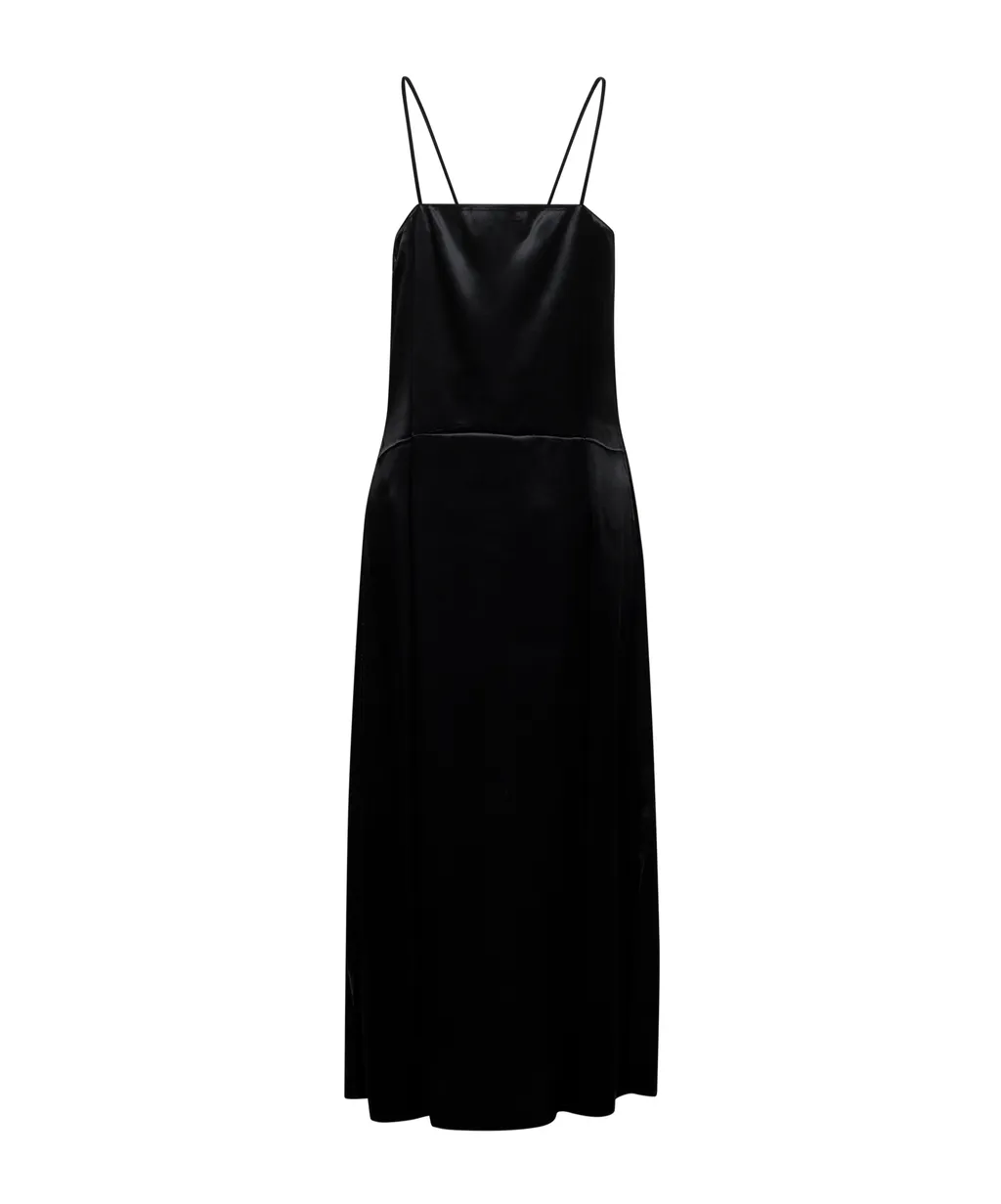Triangle-Logo Sleeveless Dress