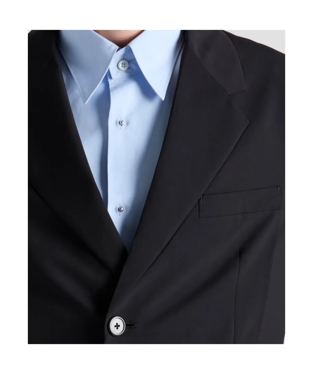 Single-Breasted Tailored Blazer