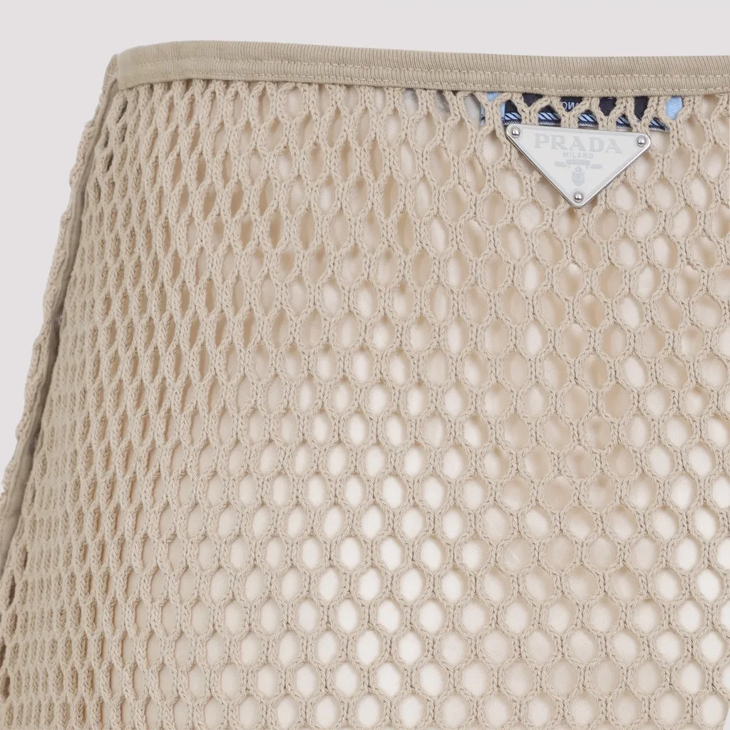 Mesh Midi Skirt