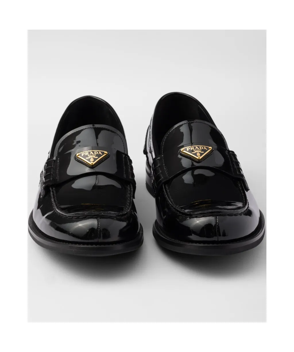 Brushed Leather Loafers