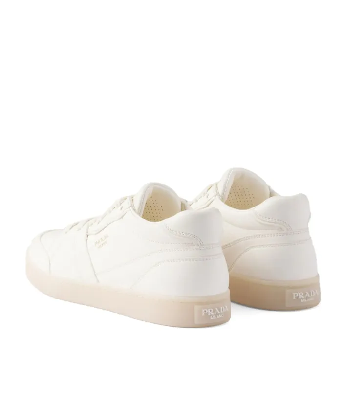 Logo-Stamp Lace-Up Sneakers