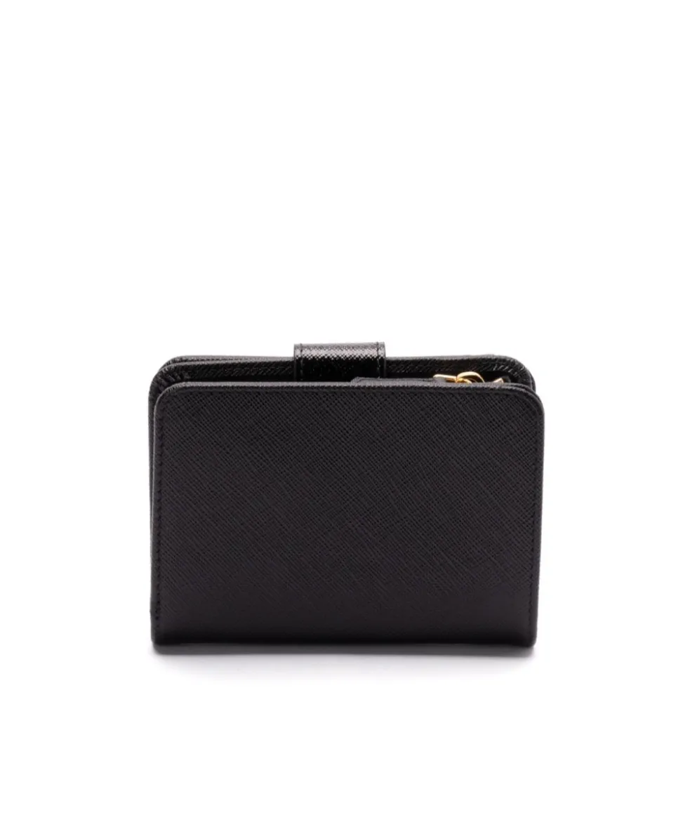 Triangle-Logo Bi-Fold Wallet