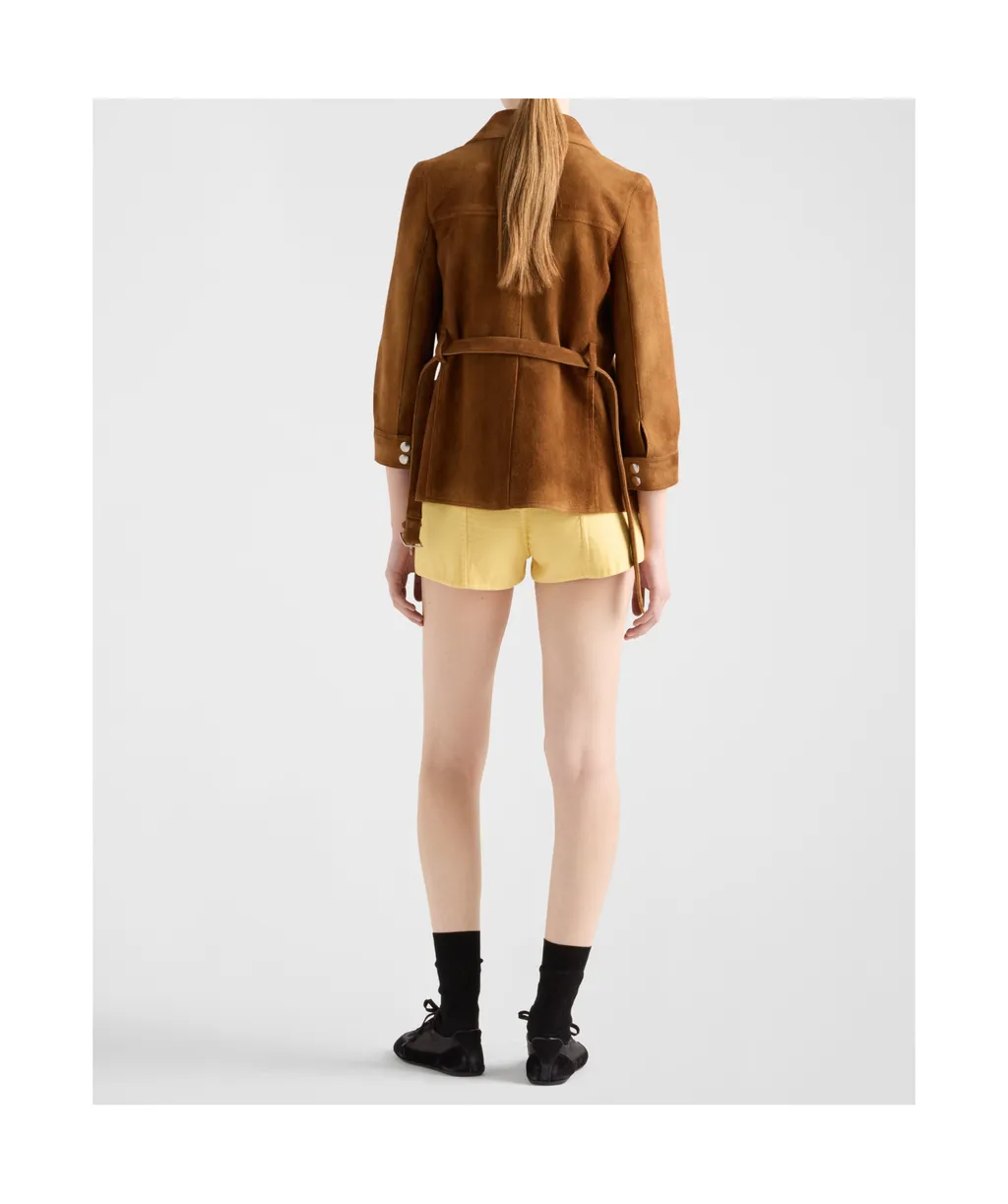 Zip-Up Shorts