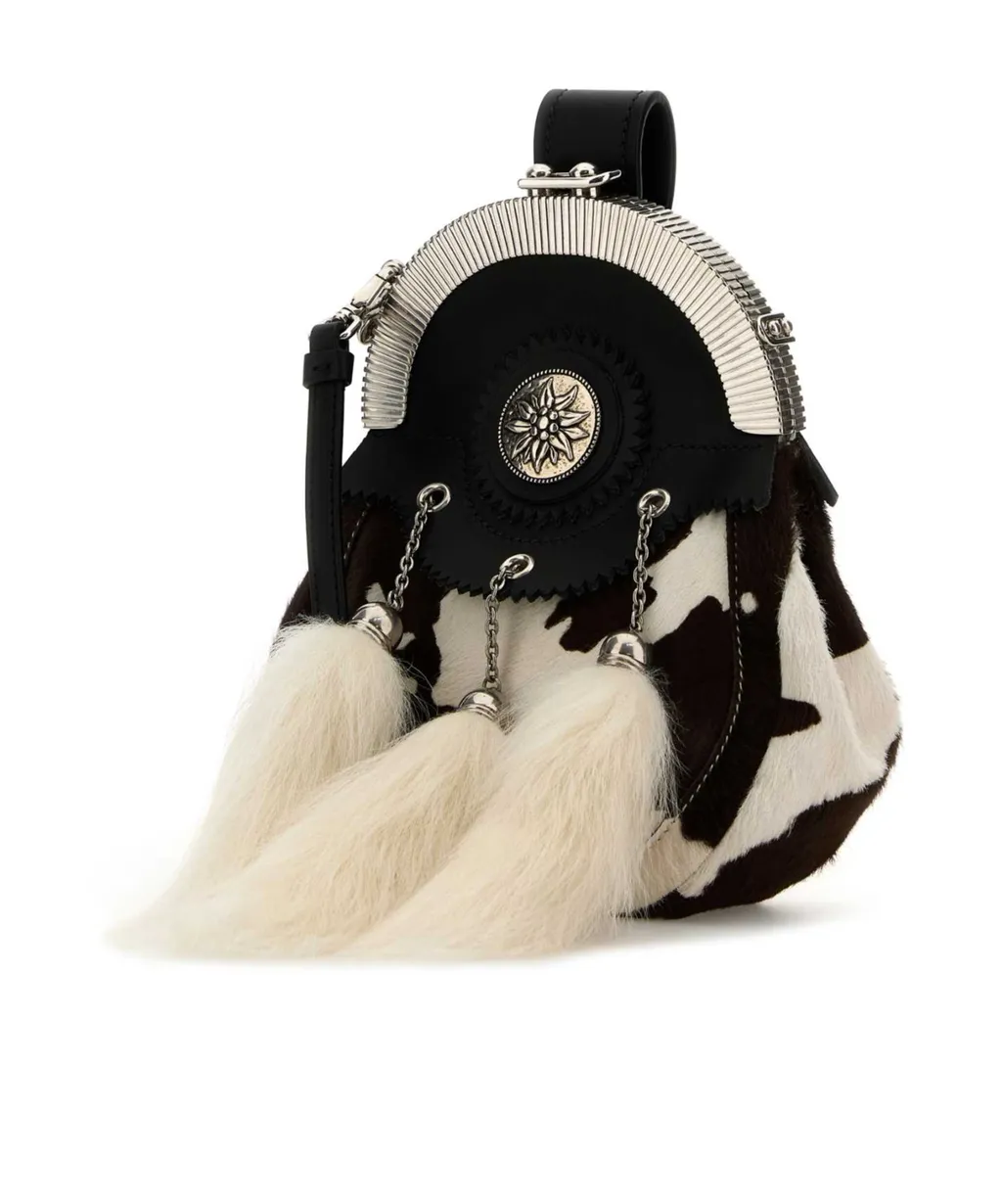 Calf-Hair Clutch Bag