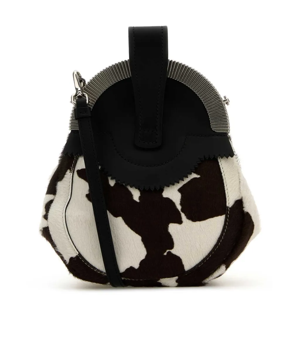 Calf-Hair Clutch Bag