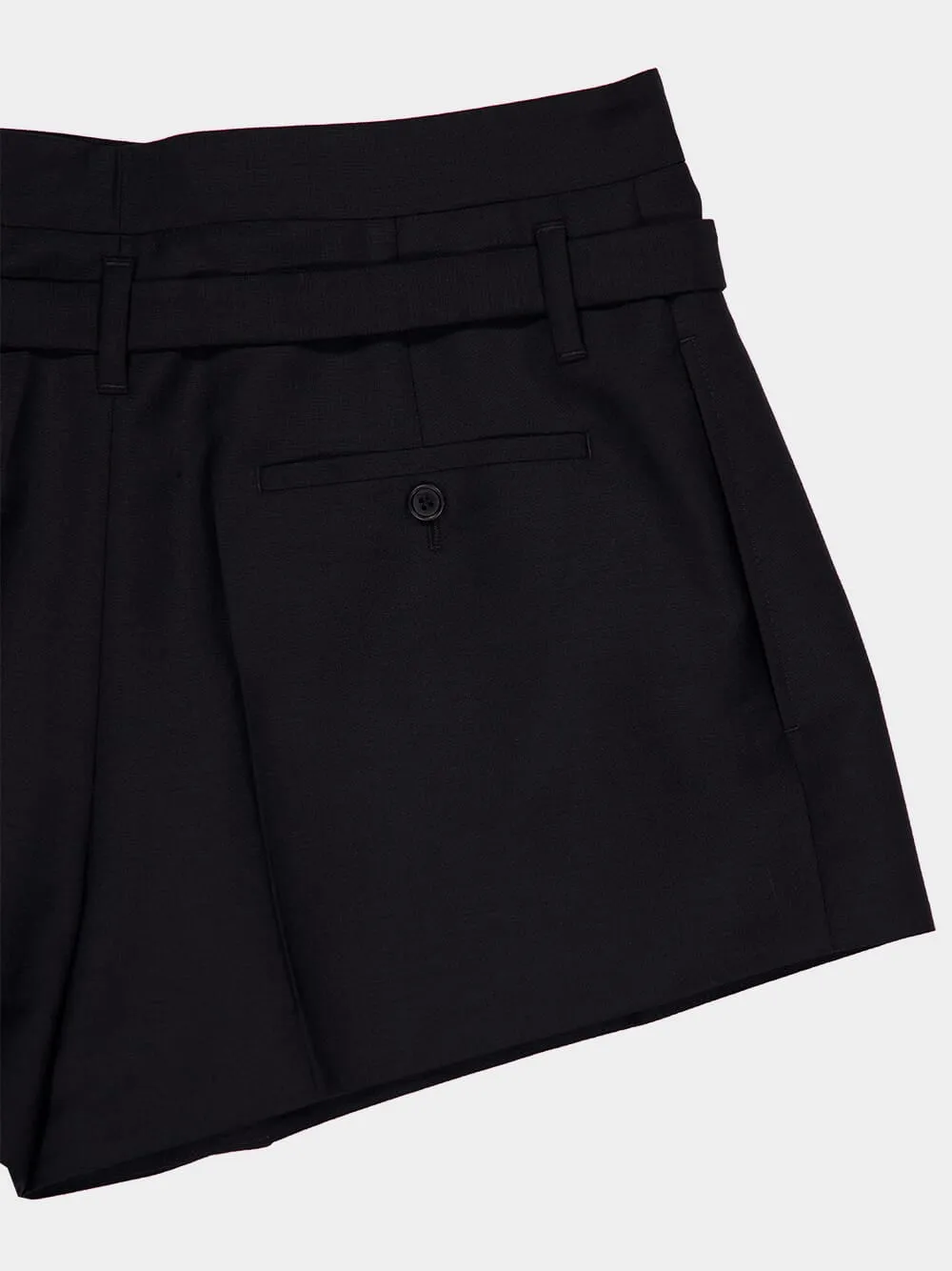 Belted Blend Shorts
