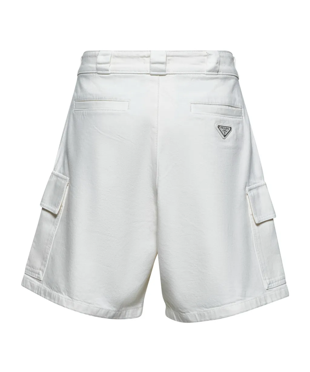 Denim Bermuda Shorts