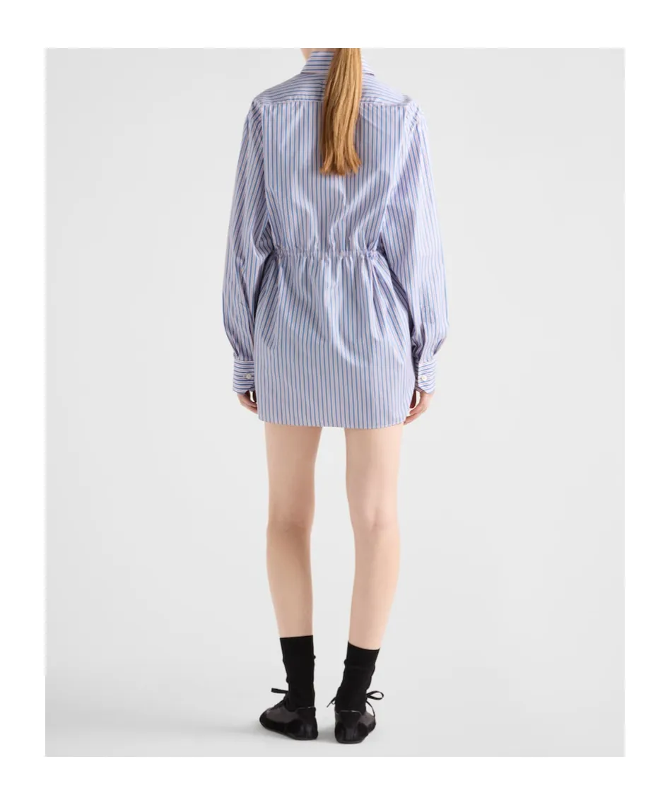 Striped Poplin Shirt