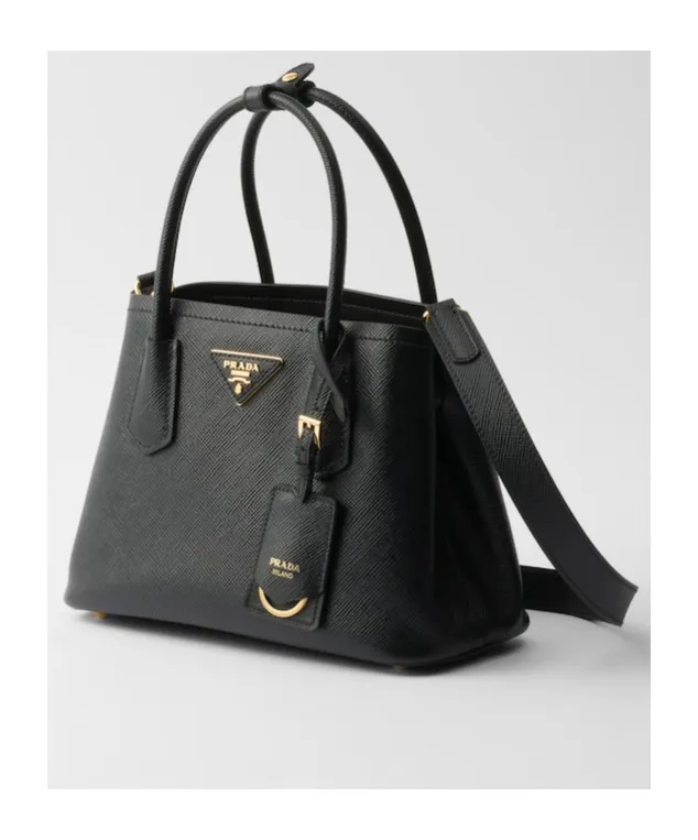 Small Prada Double Saffiano Leather Bag
