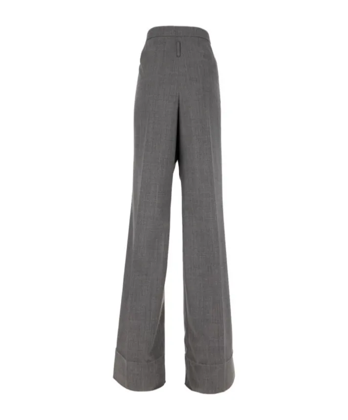 Belted Blend Trousers