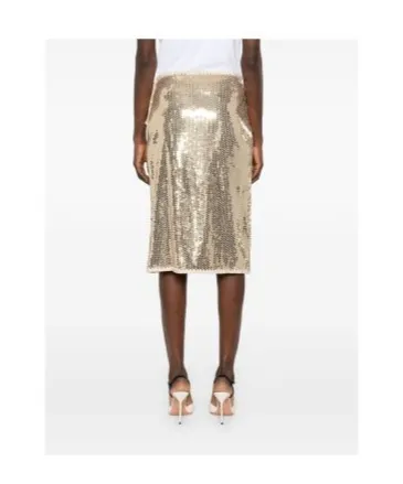 Sequinned Midi Skirt