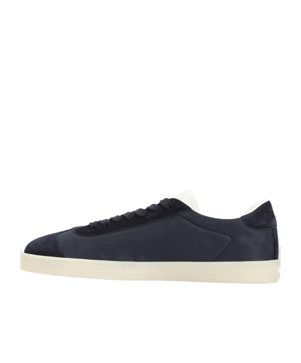 Logo Plaque Lace-Up Sneakers
