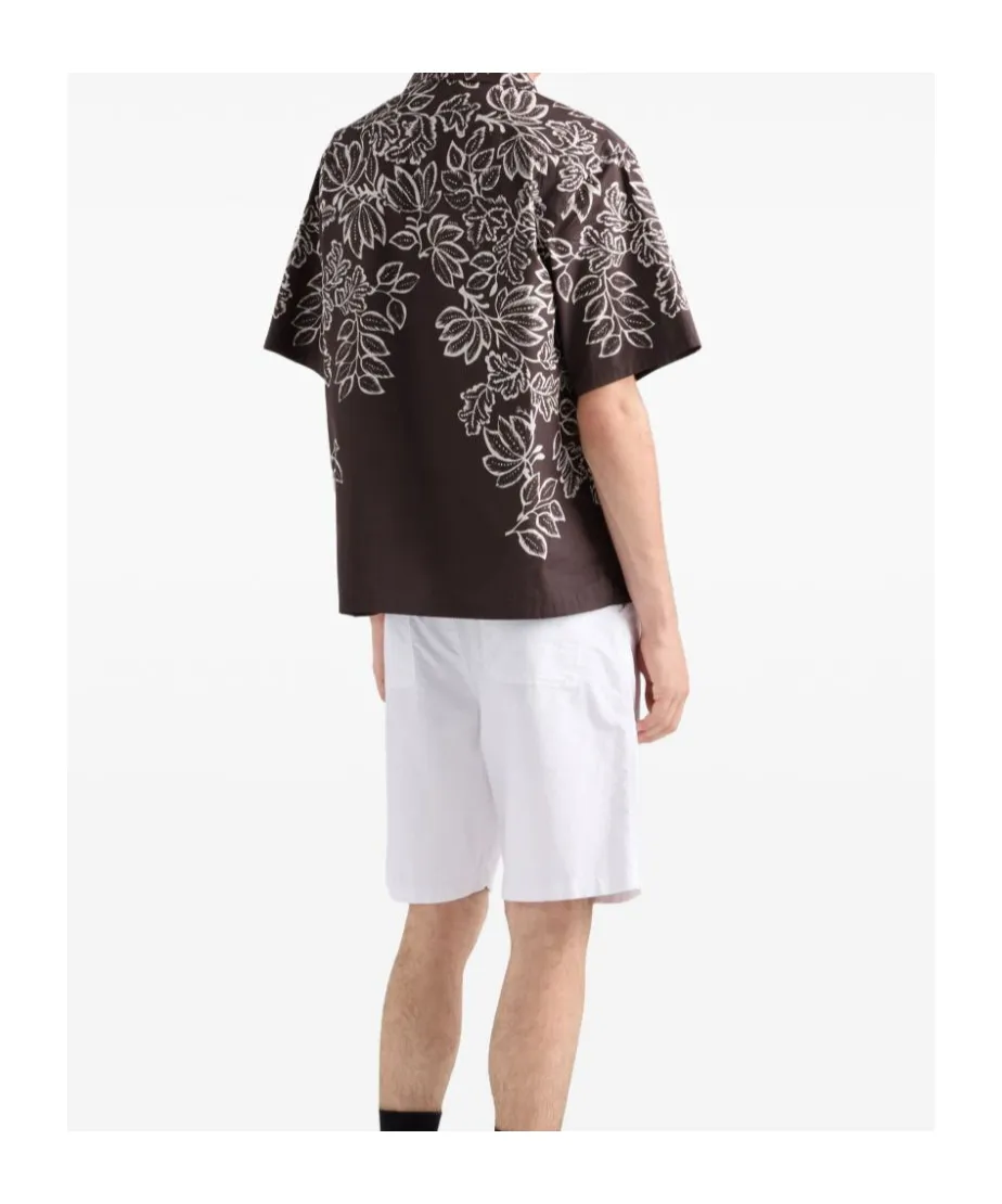 Floral Print Short Sleeve Shirt