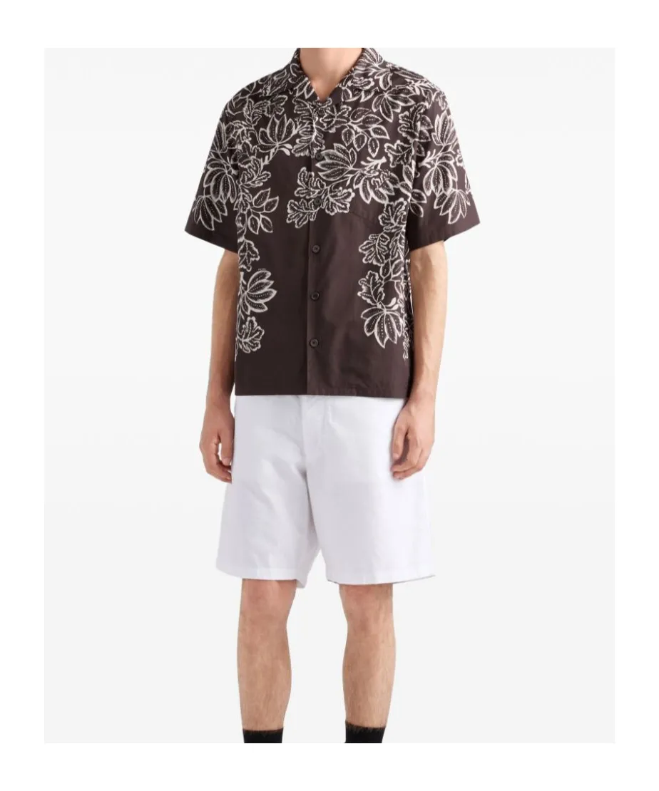 Floral Print Short Sleeve Shirt