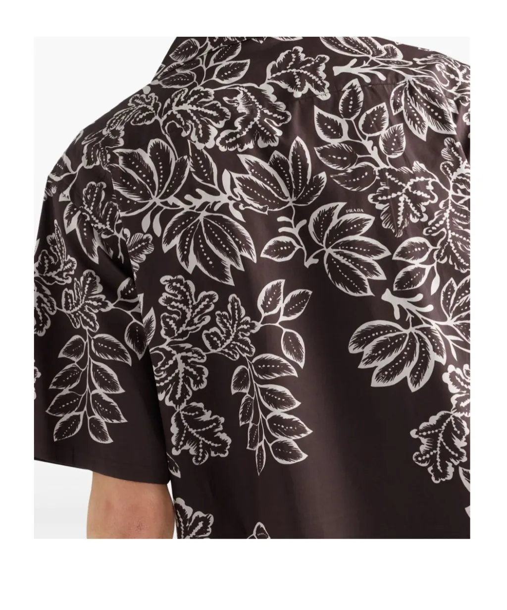 Floral Print Short Sleeve Shirt