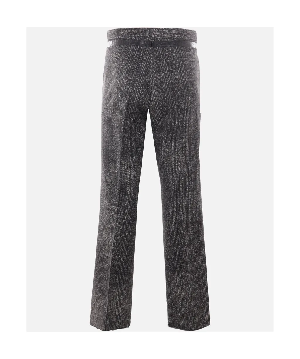 Belted Tailored Trousers