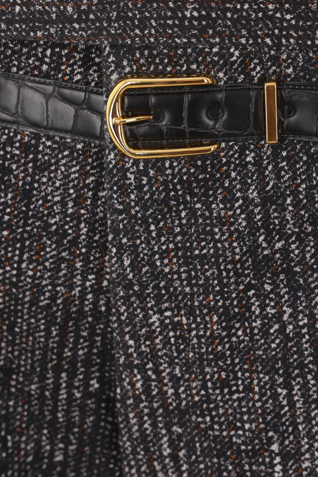 Belted Tailored Trousers