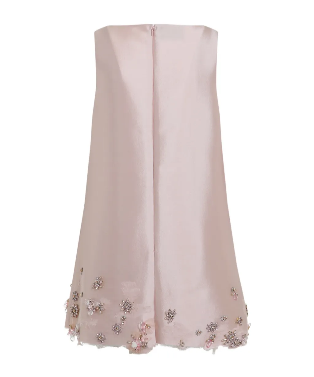 Embellished Sleeveless Mini Dress