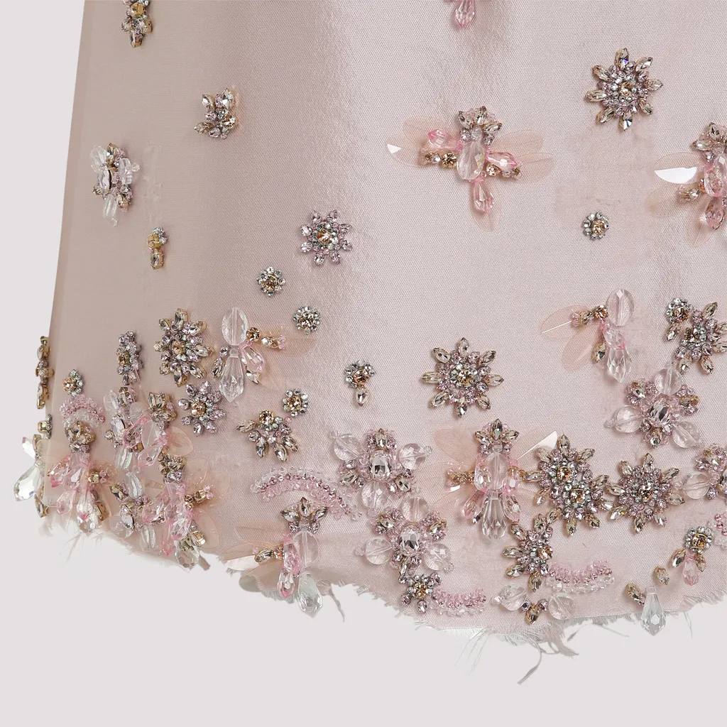 Embellished Sleeveless Mini Dress