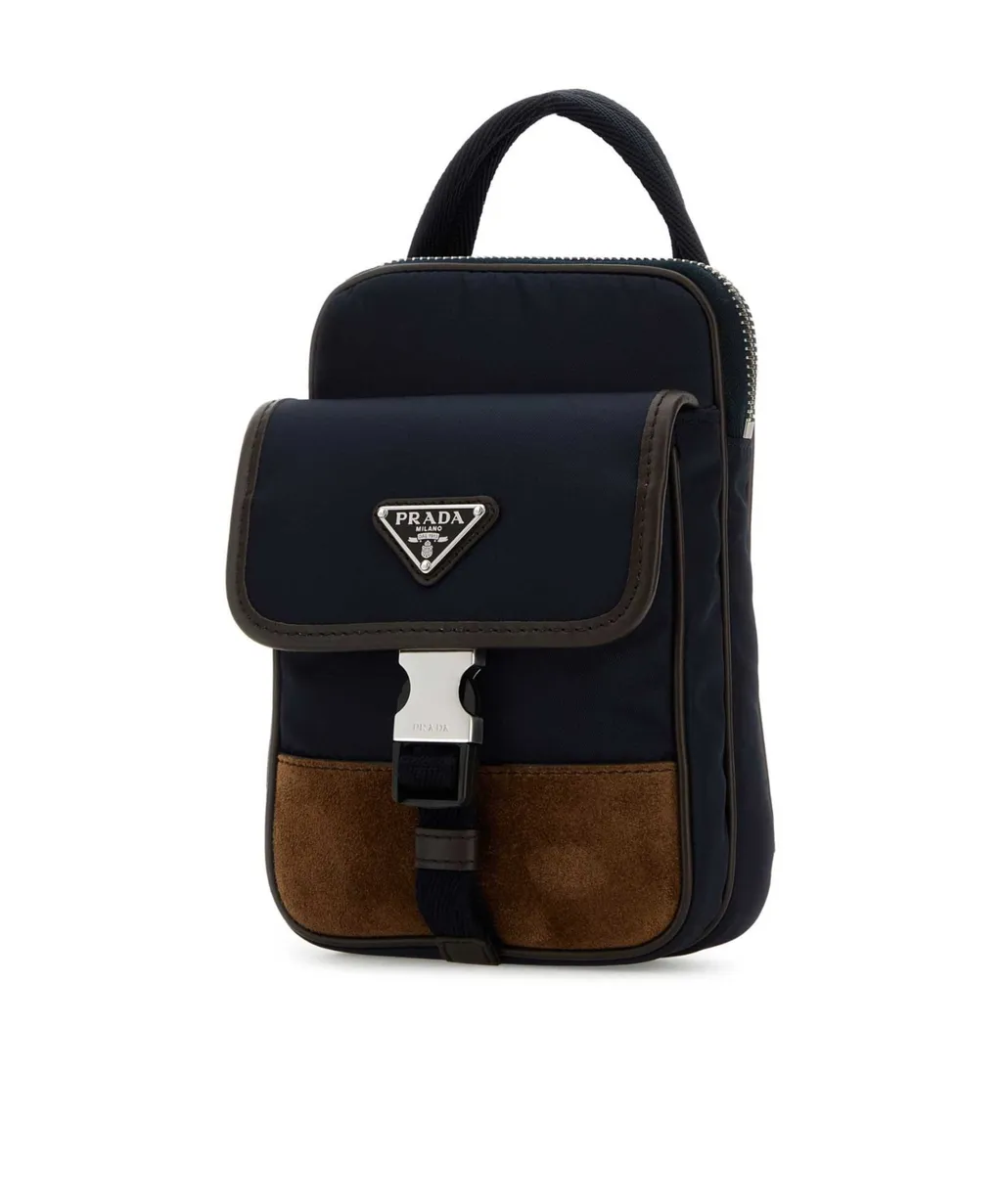 Re-Nylon And Suede Smartphone Case