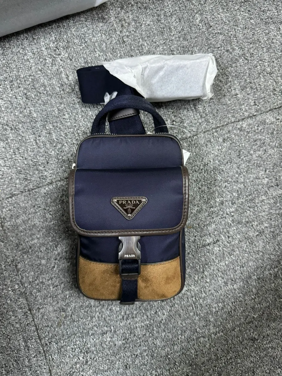 Re-Nylon And Suede Smartphone Case